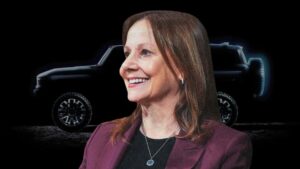 Kokį automobilį vairuoja GM generalinė direktorė Mary Barra?